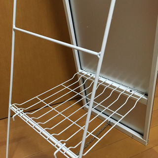 【受付終了】ホワイト 全身鏡の画像