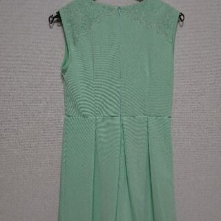 ドレス エメラルドグリーン 9号 結婚式2次会などの画像