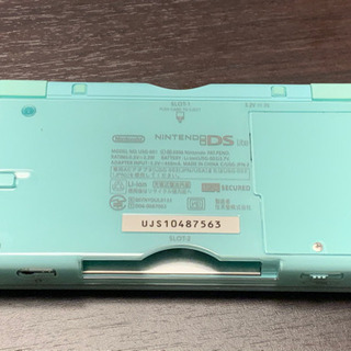 Nintendo ds lite 水色 あげますの画像