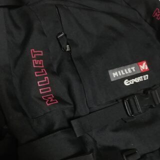 MILLET EXPERT27 ミレーバックパック　ブラックの画像