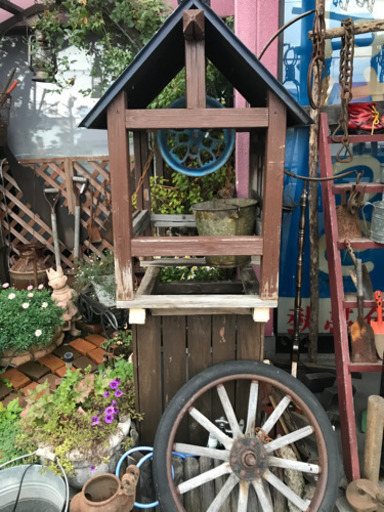 ガーデニング雑貨、井戸、井戸小屋、日曜大工