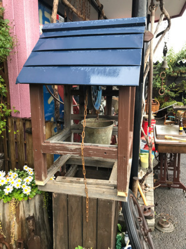ガーデニング雑貨、井戸、井戸小屋、日曜大工