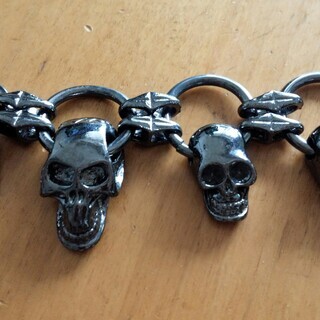 スカル骸骨アクセサリー　ブランド？？の画像