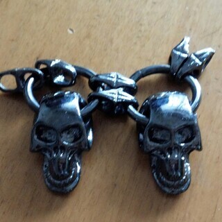 スカル骸骨アクセサリー　ブランド？？の画像