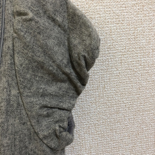 ★イマージュ★レース付きウールワンピースの画像