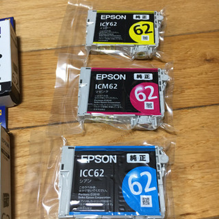 EPSON  インクカートリッジ  62  5個セットの画像