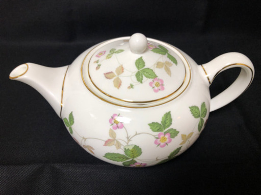 ウェッジウッド ワイルドストロベリー ティーポット