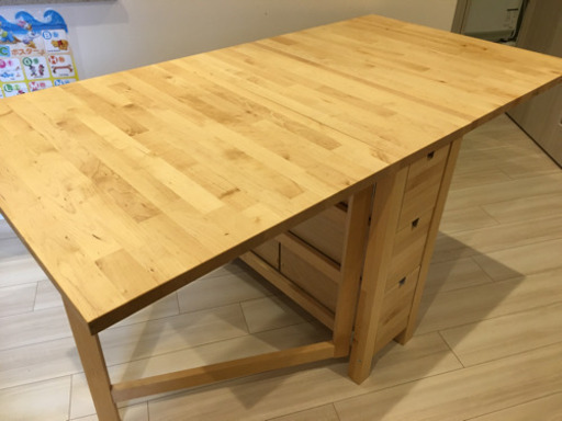 お取引き予定あり！IKEA 折りたたみテーブル