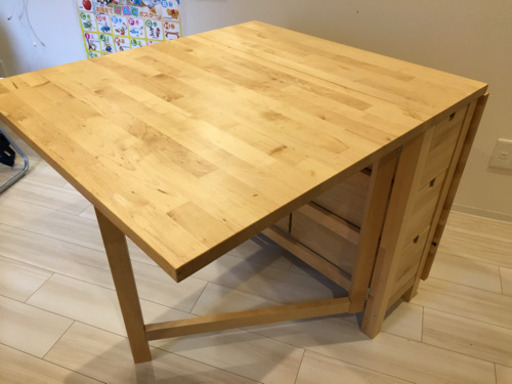 お取引き予定あり！IKEA 折りたたみテーブル
