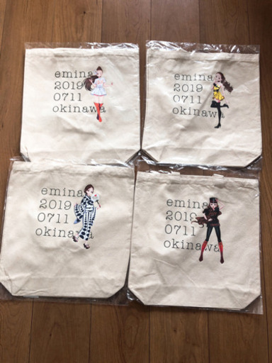 安室ちゃん☆沖縄限定エコバック 4種セット