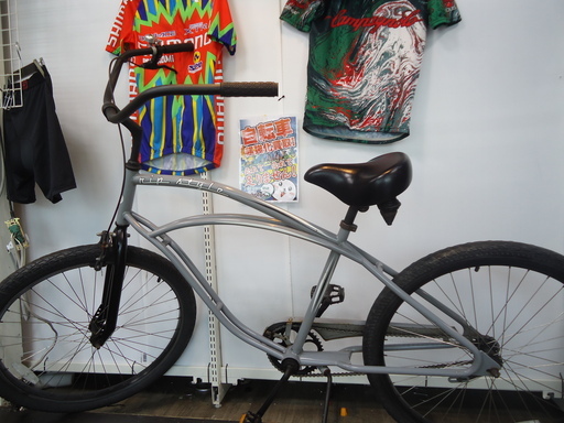 【エコプラス小倉南店】特大 ビーチクルーザー メーカー不明 ?? 中古 スタッフ向井おすすめ !! 自転車 通勤 通学 チャリ スポーツ車 福岡 北九州 小倉 南 湯川 中古車