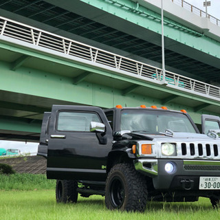 HUMMER ハマー H3 ラジエーター新品 マッドタイヤ 新品ホイール HID ダイナモ交換済み ウォーターポンプ交換済みの画像