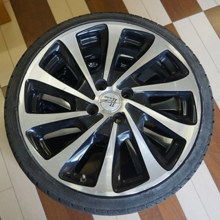 ☆軽四用 ロクサーニ 17inchアルミホイール4本セット（タイヤ付）☆