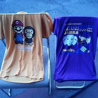 Tシャツ二枚セット新品未使用フリーサイズ