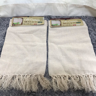 未使用 生成 カフェ カーテンの画像