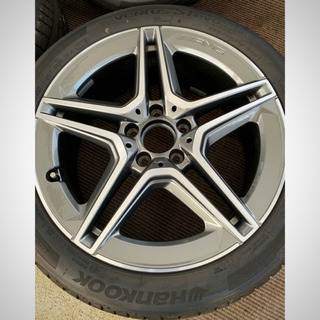 納車前外し メルセデスベンツ 現行 Bクラス 純正 AMGライン タイヤ