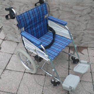 カワムラサイクル スチール製介助用車椅子 車いす  KHS 