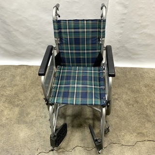 カワムラサイクル 介助用 車椅子 こまわりくん KAK16-40B KAWAMURA 介護用品 折りたたみ 介助式 中古品の画像