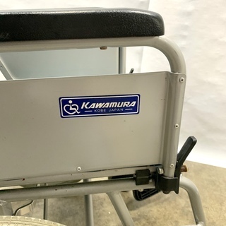 カワムラサイクル 介助用 車椅子 こまわりくん KAK16-40B KAWAMURA 介護用品 折りたたみ 介助式 中古品の画像