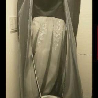 カラードレス パニエ ドレスカバー付きの画像