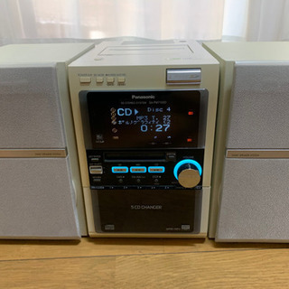 Panasonic SA-PM710SD CD・MD・SD対応コ...