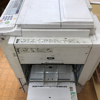 お引き取り＆貰ってくださ...【ジャンク】リコー RICOH サテリオ Satelio Lt A400 コピー機 業務用 輪転機 輪転印刷機 新品マスター＆インク付属の画像
