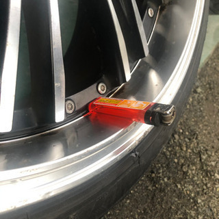 取り引き中 19インチアルミホイール