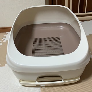 猫トイレ デオトイレ 猫用トイレ本体 ハーフカバー本体 ユニチャーム