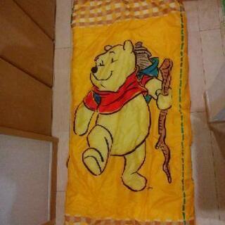 ロゴス　LOGOS 寝袋　スリーピングバッグ　プーさん　pooh　2個