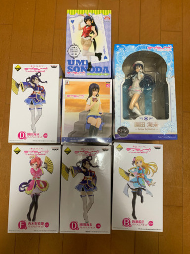 ラブライブ！ 一番くじフィギュア、UFOキャッチャーフィギュア値下げしました