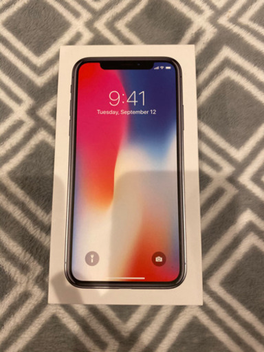 【新品】iPhone X Space Gray 64 GB SIMフリー
