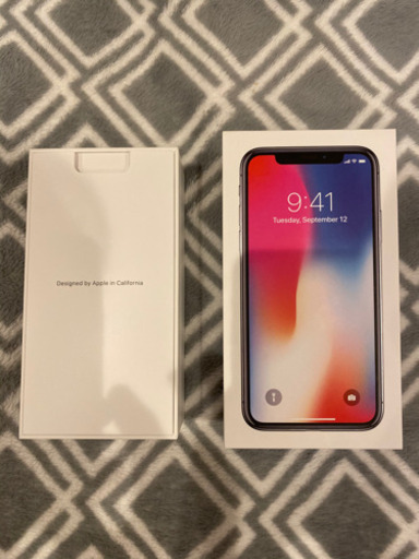 【新品】iPhone X Space Gray 64 GB SIMフリー