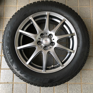 スタッドレスタイヤ BRIDGESTONE VRX2 205/55/R16 ホイール付き4本セット