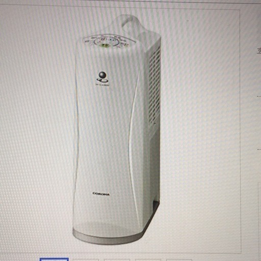 お値下げしました激安！！新品　CORONA コンプレッサー式衣類乾燥除湿機 CD-S6318(W) ホワイト