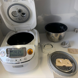 圧力IH象印炊飯器（中古美品）の画像