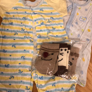 新生児〜80cmまでのベビー服♡夏、冬用あります！！（未使用靴下...