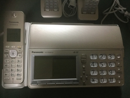 パナソニック　FAX電話　kx-pd604