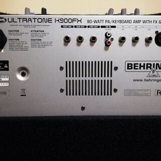 ベリンガー◆キーボードアンプ K900FX ULTRATONE ミキサー内蔵型 弾き語り ギター◆ BEHRINGERの画像