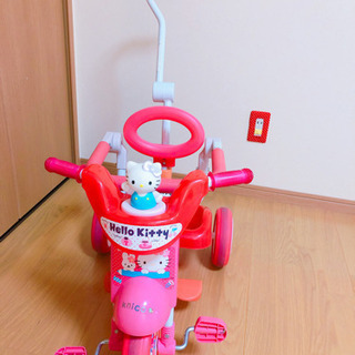 キティちゃん三輪車