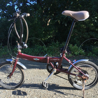 MINI 折りたたみ自転車 ケーブルロック 輪行バッグ付