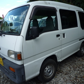 軽バン専門店在庫５０台　サンバー　平成９年　５速マニュアル　車検令和１年１１月　３万円　諸経費込３３，０００円の画像