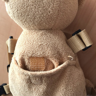 迷子紐付きリュックの画像