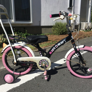 子供用 女の子  16インチ  自転車  