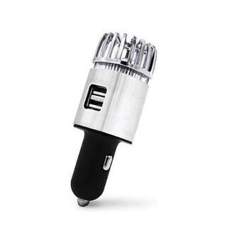 空気清浄機 車載 空気清浄器 イオン発生器 除菌消臭 小型 2in1