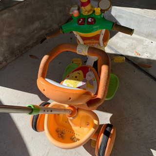 ぷーさん三輪車 の画像