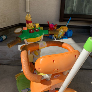 ぷーさん三輪車 の画像