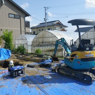 近場で安定して稼ぐ（除染フレコンの掘起こし）12,000円～の画像