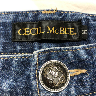 CECIL Mc BEE デニム短パンの画像