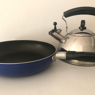 フライパン大 ポット シルバー