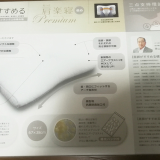 医師がすすめる健康枕・もっと肩楽寝　ワンランク上の寝心地【東京西川】の画像